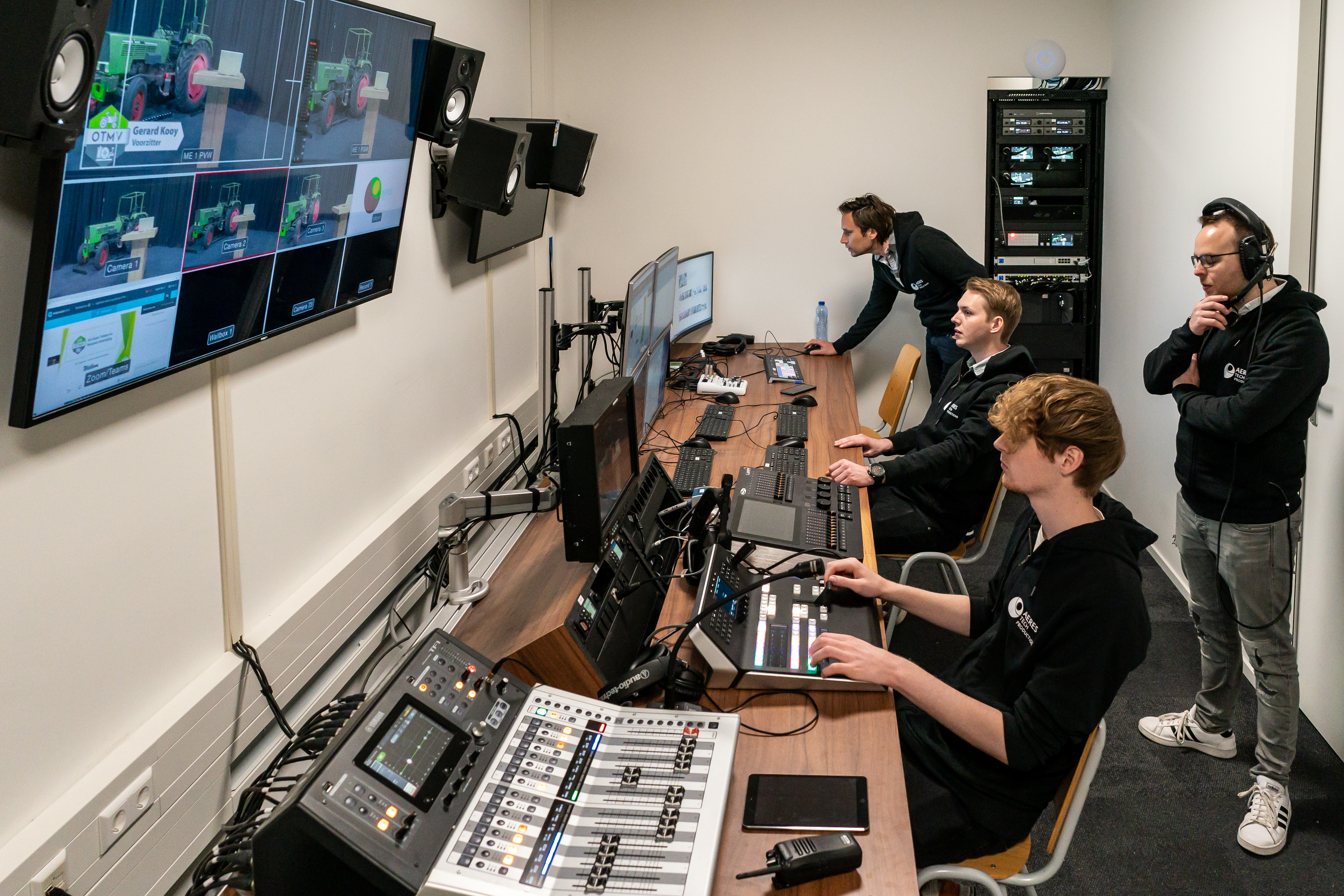 Audiovisuele check studio