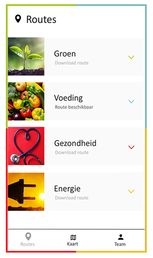 Grafisch ontwerp app