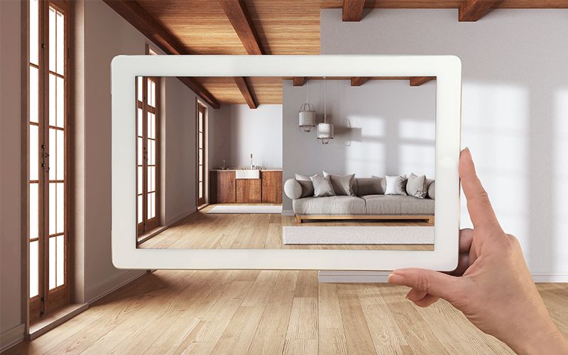 AR op tablet